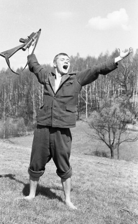 Liberec vojna 1963 Skalka a ochotník Karel Tošovský